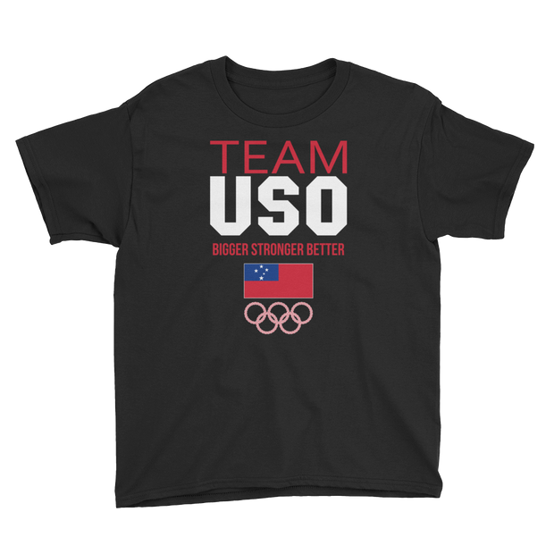 TEAM USO - Samoa Strong *KIDS SHORT SLEEVE*