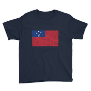 Samoa Flag *KIDS SHORT SLEEVE*