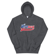 Samoa Script ~ Flag with White Border *ADULT HOODIE*