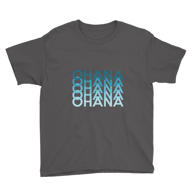 Blue Ohana Repeat *KIDS SHORT SLEEVE*