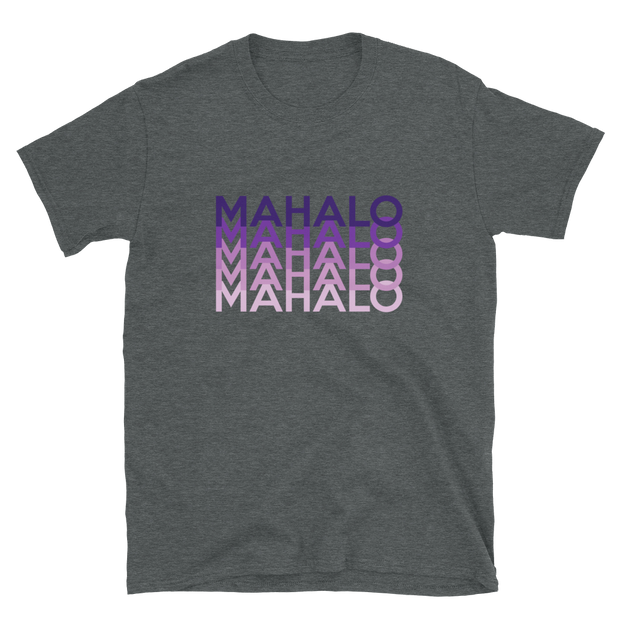 Purple Mahalo Repeat *ADULT SHORT SLEEVE*