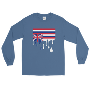 Drip Hawaii Sovereignty - Flag Horizontal *ADULT LONG SLEEVE*