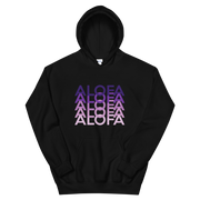 Purple Alofa Repeat *ADULT HOODIE*