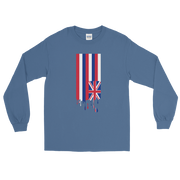 Drip Hawaii Sovereignty - Flag Vertical *ADULT LONG SLEEVE*