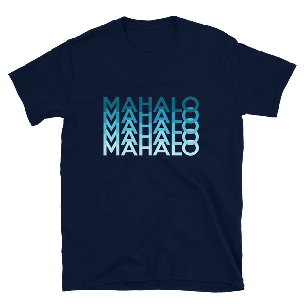 Blue Mahalo Repeat *ADULT SHORT SLEEVE*