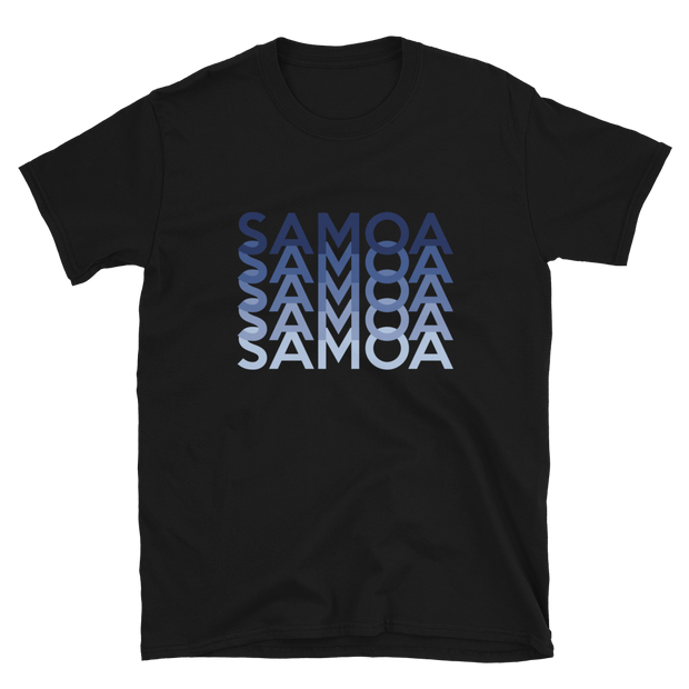 Blue Samoa Repeat *ADULT SHORT SLEEVE*