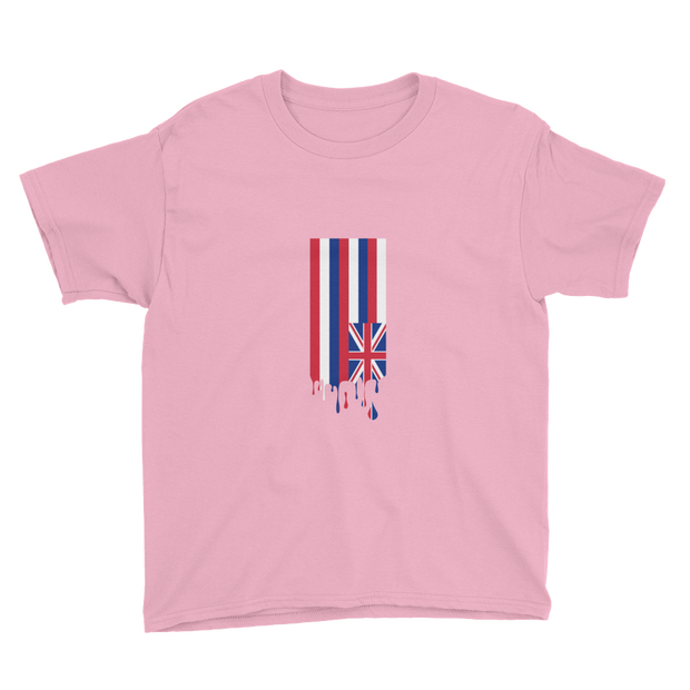 Drip Hawaii Sovereignty - Flag Vertical *KIDS SHORT SLEEVE*