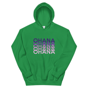 Purple Ohana Repeat *ADULT HOODIE*