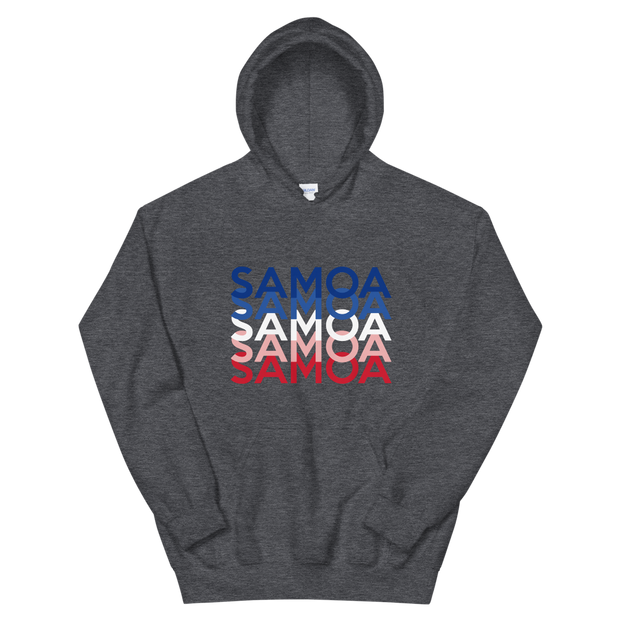 Red, White, and Blue Samoa Repeat *ADULT HOODIE*