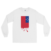 Drip Samoa - Flag Vertical *ADULT LONG SLEEVE*