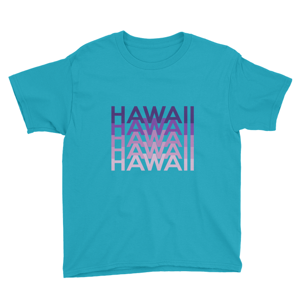 Purple Hawaii Repeat *KIDS SHORT SLEEVE*