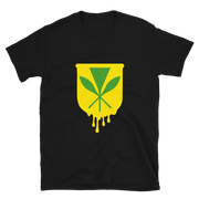 Kanaka Maoli Crest - Yellow *ADULT SHORT SLEEVE*