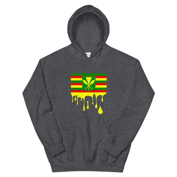 Drip Kanaka Maoli - Flag Horizontal *ADULT HOODIE*