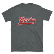 Kingdom Script ~ Red with White Border *ADULT SHORT SLEEVE*