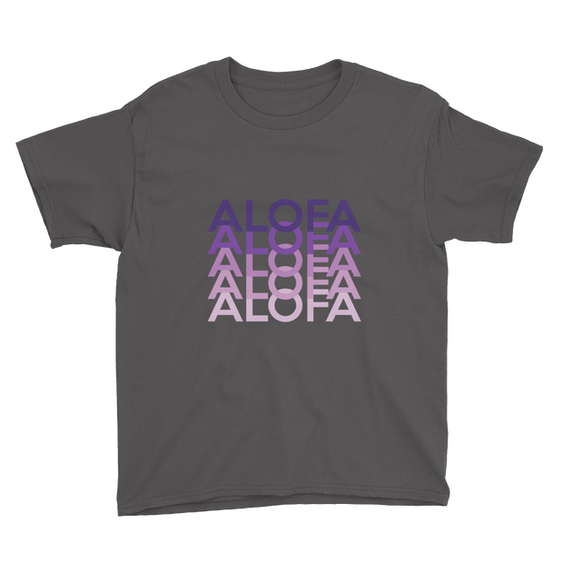 Purple Alofa Repeat *KIDS SHORT SLEEVE*