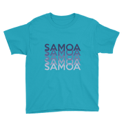 Blue Samoa Repeat *KIDS SHORT SLEEVE*