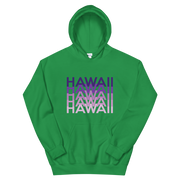 Purple Hawaii Repeat *ADULT HOODIE*