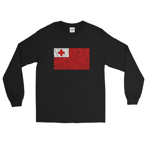 Kingdom of Tonga Flag *ADULT LONG SLEEVE*