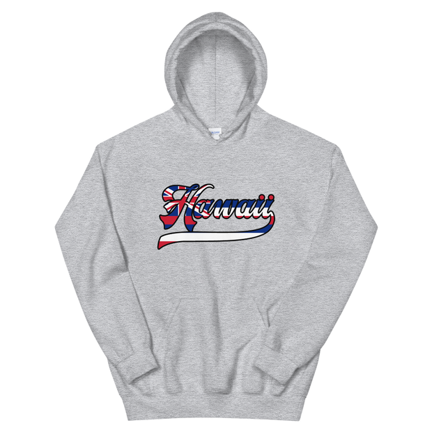 Hawaii Union Jack - Flag with Black Border *ADULT HOODIE*