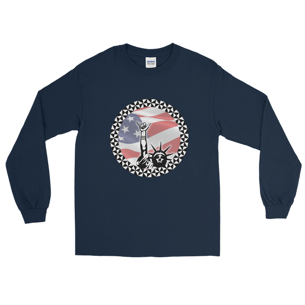 Shaka of Liberty - Stars and Stripes *ADULT LONG SLEEVE*