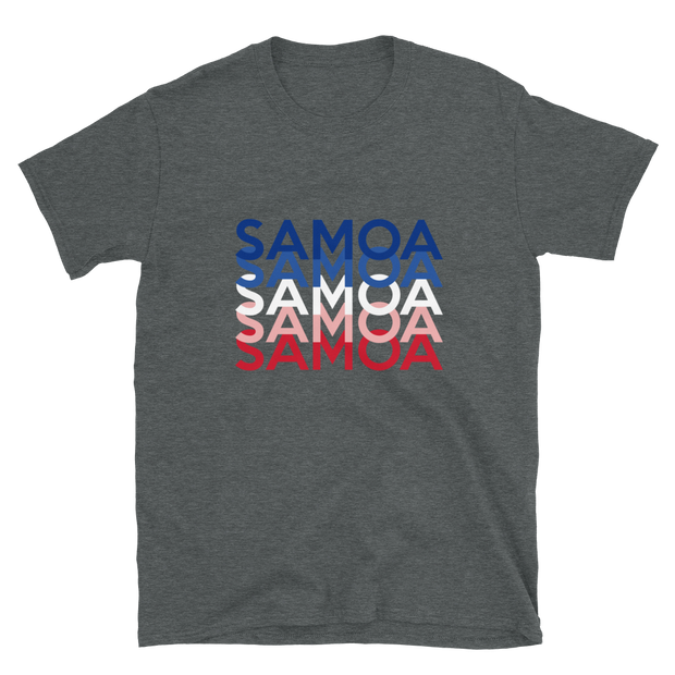 Red, White, and Blue Samoa Repeat *ADULT SHORT SLEEVE*