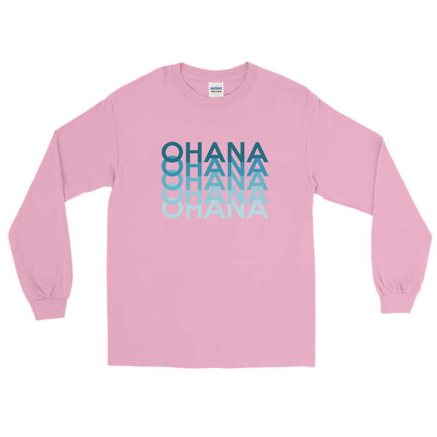 Blue Ohana Repeat *ADULT LONG SLEEVE*