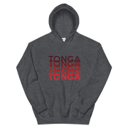 Red Tonga Repeat *ADULT HOODIE*