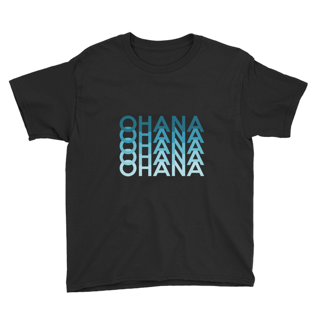 Blue Ohana Repeat *KIDS SHORT SLEEVE*