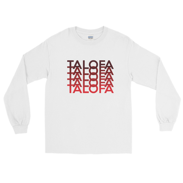 Red Talofa Repeat *ADULT LONG SLEEVE*