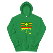 Drip Kanaka Maoli - Flag Horizontal *ADULT HOODIE*