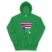 Drip Hawaii Sovereignty - Flag Horizontal *ADULT HOODIE*