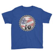 Shaka of Liberty - Stars and Stripes *KIDS SHORT SLEEVE*