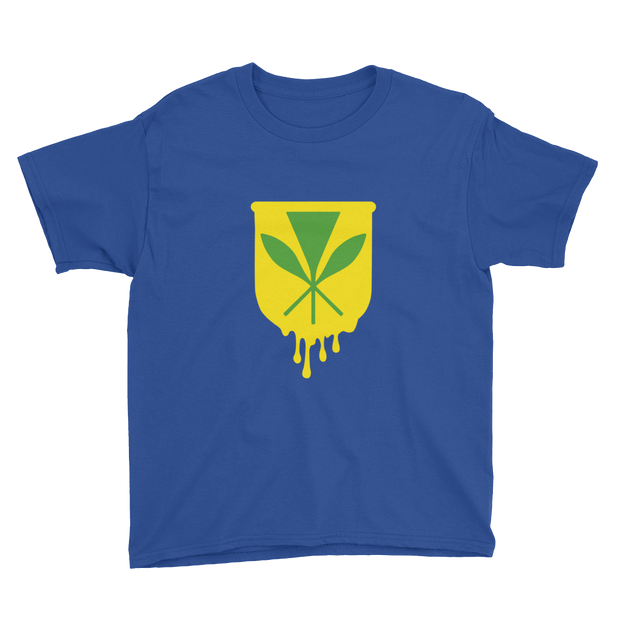 Kanaka Maoli Crest - Yellow *KIDS SHORT SLEEVE*