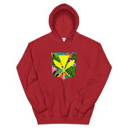 Kanaka Maoli Coat of Arms with Floral Shield *ADULT HOODIE*