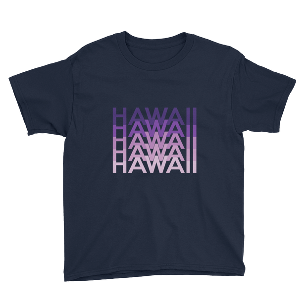 Purple Hawaii Repeat *KIDS SHORT SLEEVE*