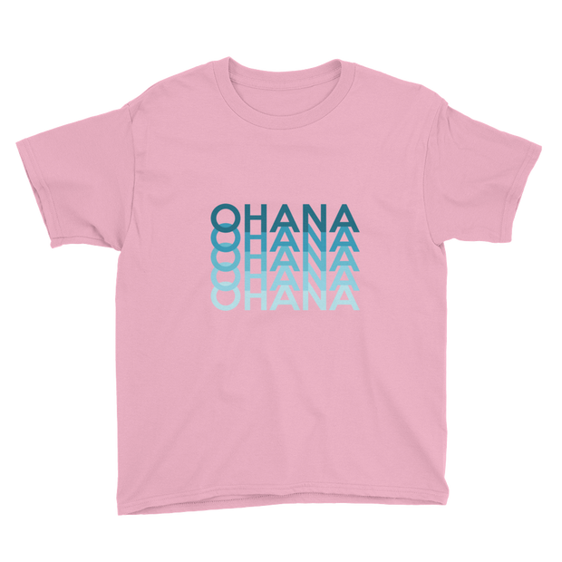 Blue Ohana Repeat *KIDS SHORT SLEEVE*