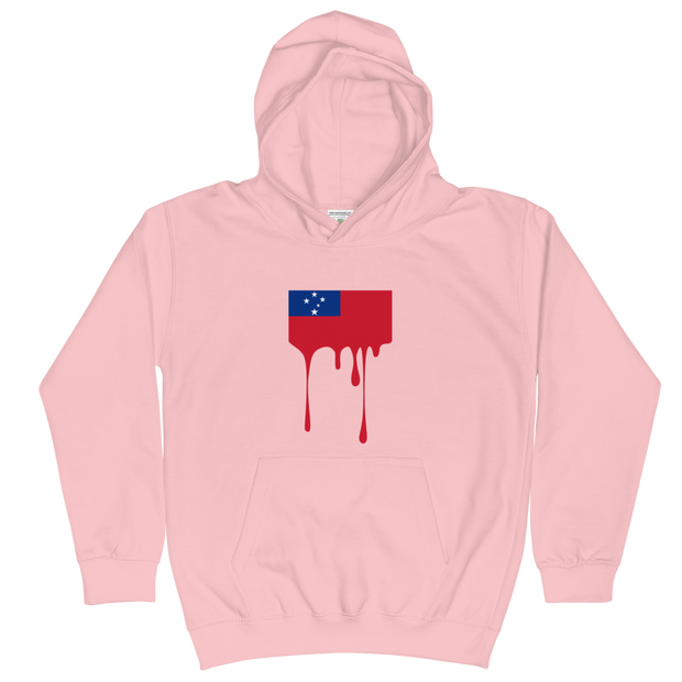 Drip Samoa - Flag Horizontal *KIDS HOODIE*