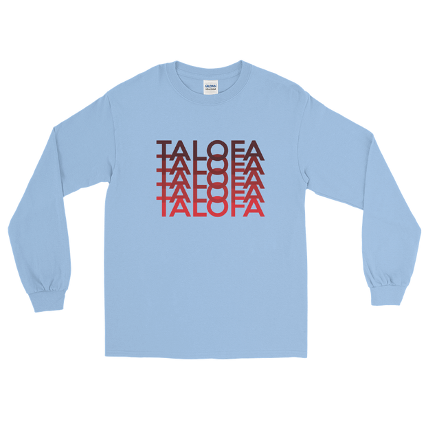 Red Talofa Repeat *ADULT LONG SLEEVE*