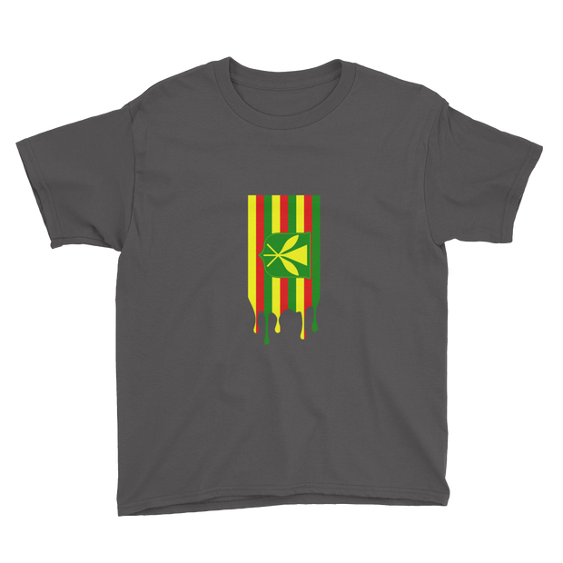 Drip Kanaka Maoli - Flag Vertical *KIDS SHORT SLEEVE*