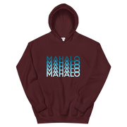 Blue Mahalo Repeat *ADULT HOODIE*