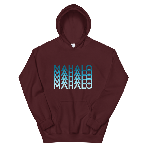 Blue Mahalo Repeat *ADULT HOODIE*