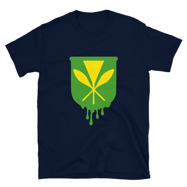 Kanaka Maoli Crest - Green *ADULT SHORT SLEEVE*