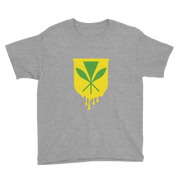 Kanaka Maoli Crest - Yellow *KIDS SHORT SLEEVE*