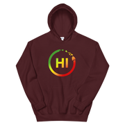 Hawaiian Islands Rings - HI - Kanaka Maoli color fade *ADULT HOODIE*