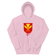 Kanaka Maoli Crest - Red *ADULT HOODIE*