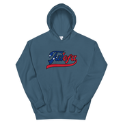 Talofa Script ~ Flag with Black Border *ADULT HOODIE*