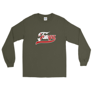 Tonga Script ~ Flag with White Border *ADULT LONG SLEEVE*