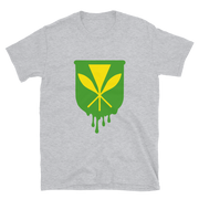 Kanaka Maoli Crest - Green *ADULT SHORT SLEEVE*