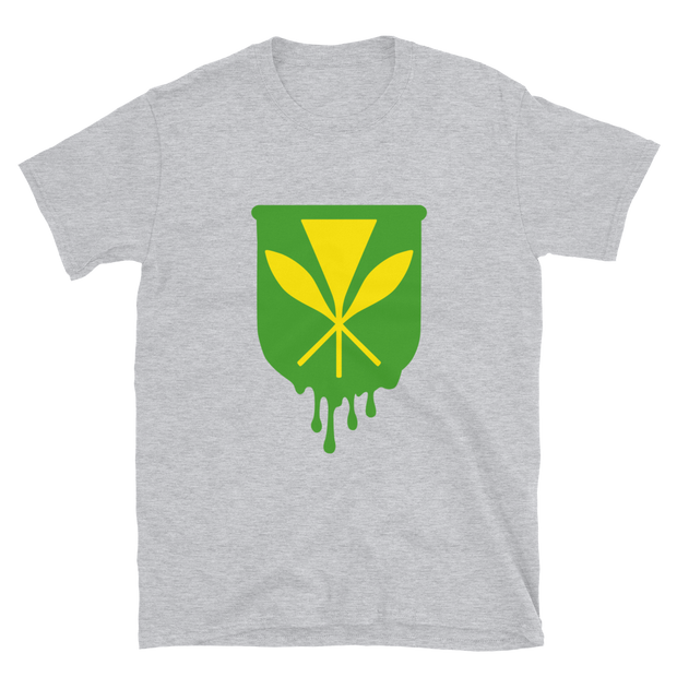 Kanaka Maoli Crest - Green *ADULT SHORT SLEEVE*