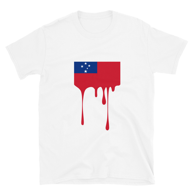 Drip Samoa - Flag Horizontal *ADULT SHORT SLEEVE*